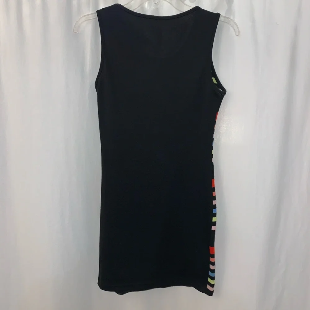 Cherry K Multicolored Striped‎ Bodycon Dress Size M